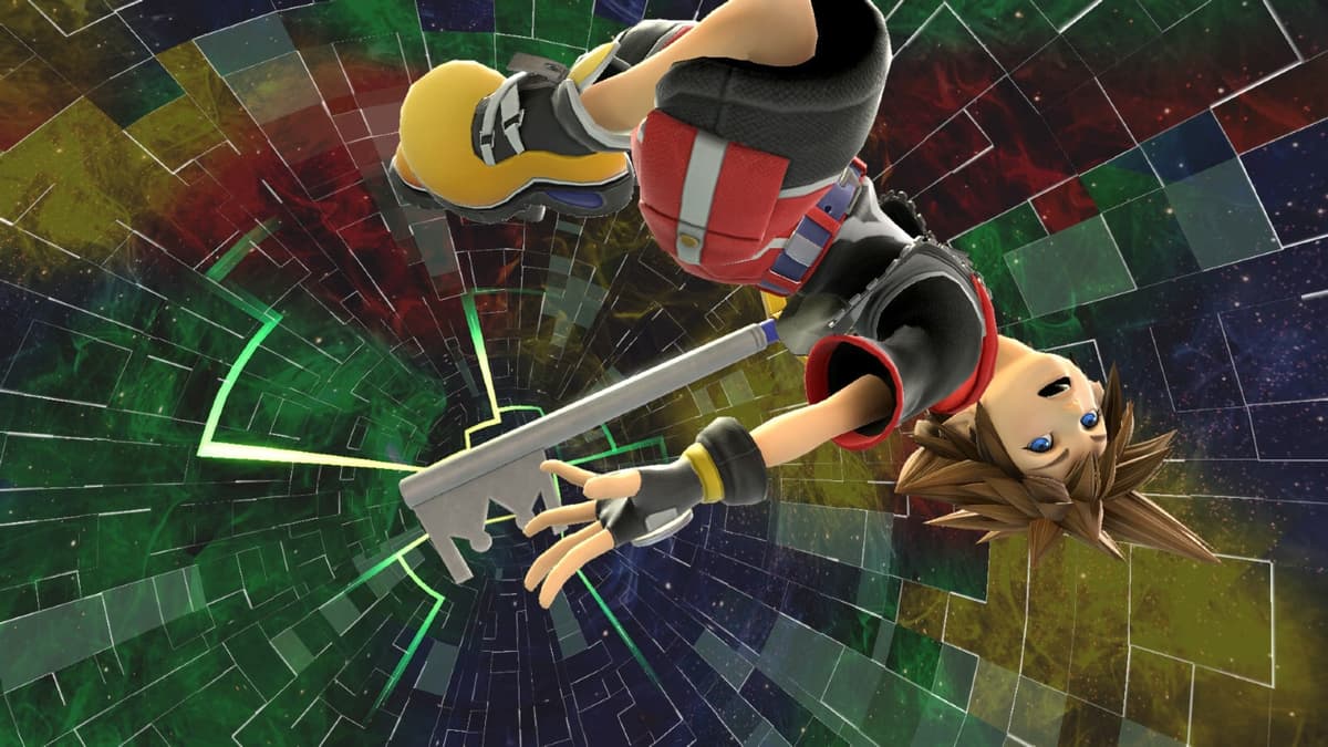 sora smash ultimate upside down header