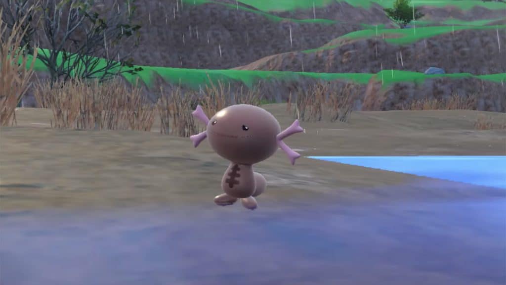 Wooper's Paldean form variant in Pokemon Scarlet & Violet