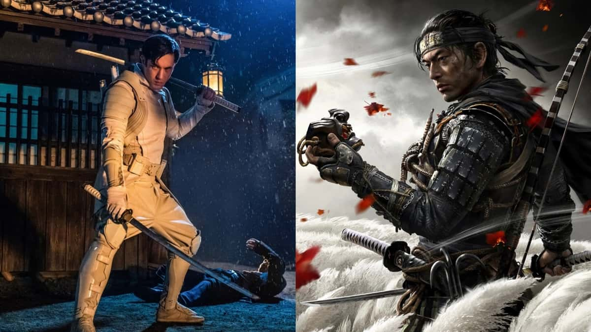 andrew koji snake eyes jin sakai ghost of tsushima film