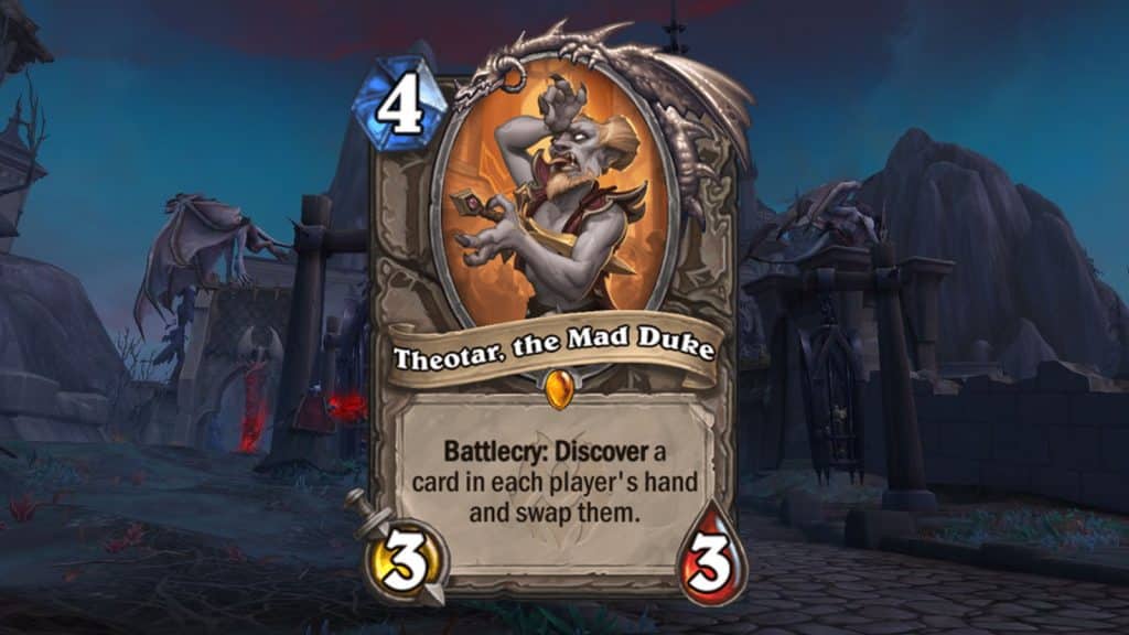 theotar, the Mad Duke hearthstone