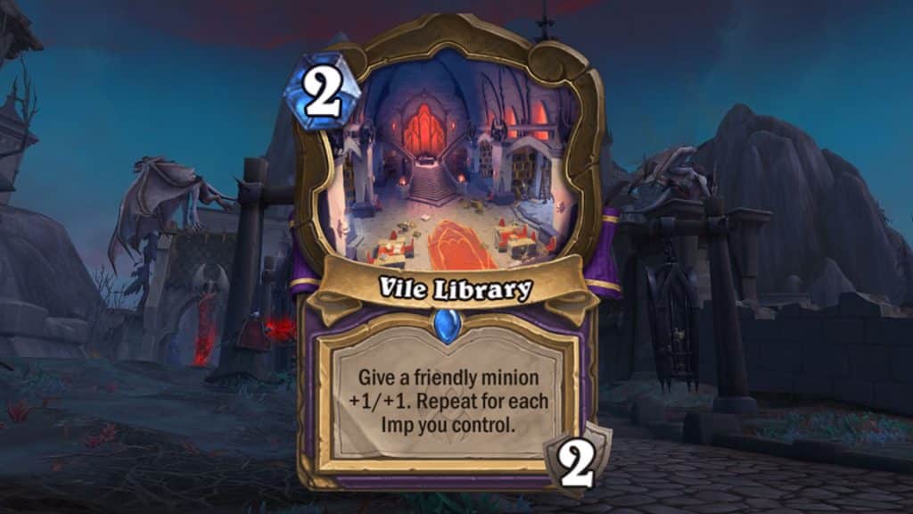 vile library hearthstone