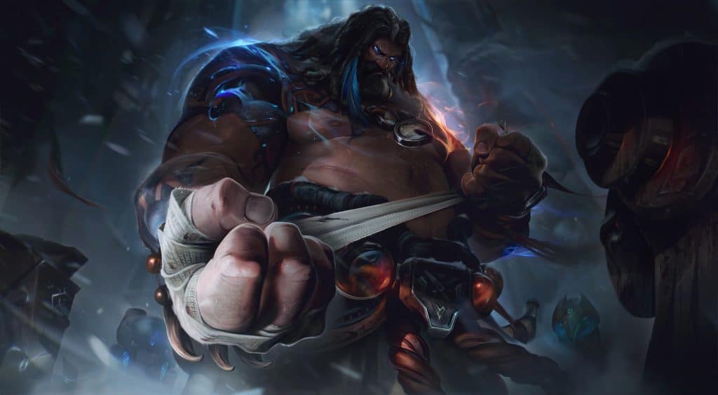 New udyr splash art in League of Legends