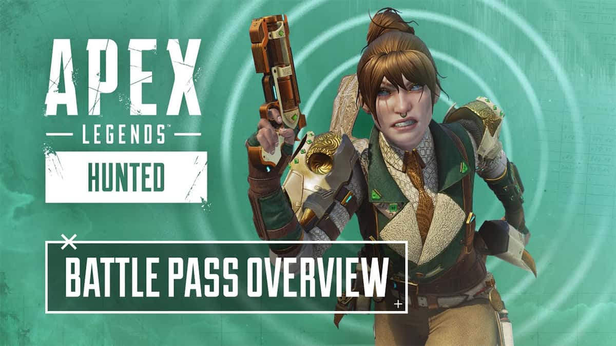 offical Apex Legends Hunted Battle Pass poster