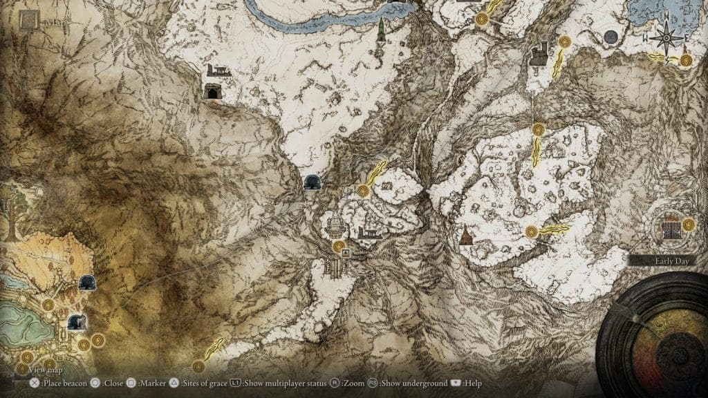 Mountaintop west map