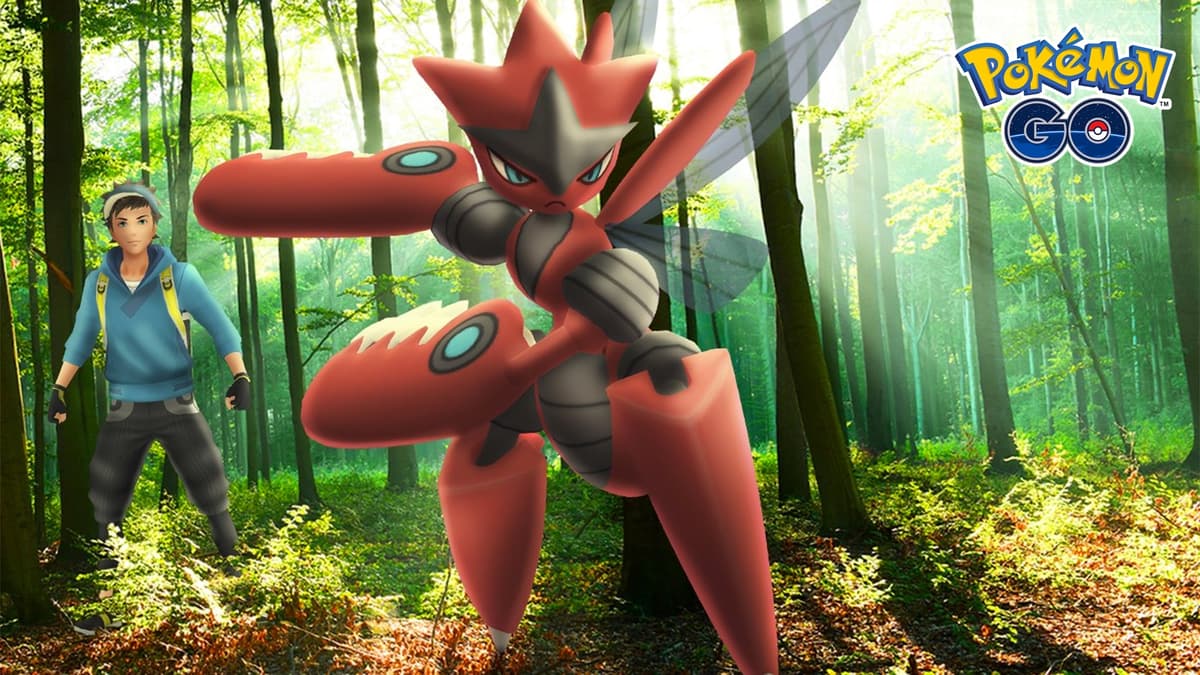 Mega Scizor appearing in Pokemon Go