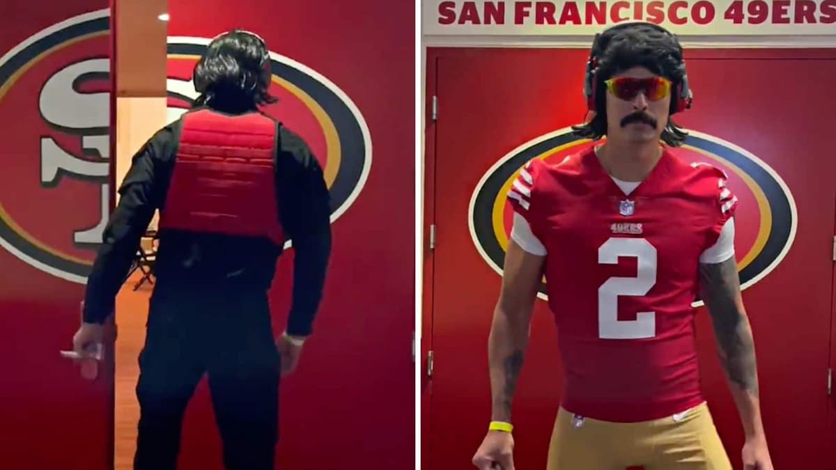 dr disrespect at nfl training