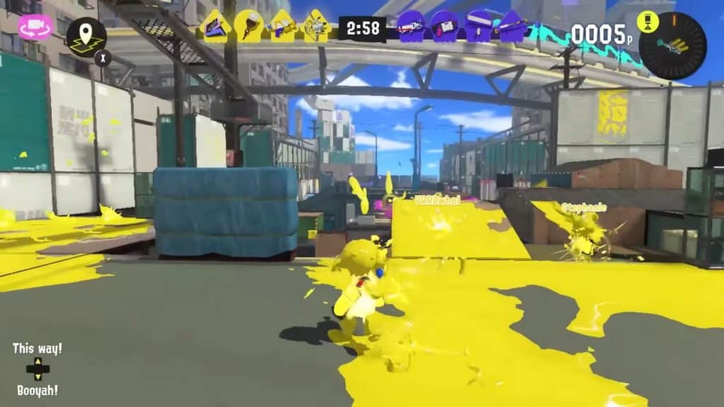 Splatoon 3 Turf War gameplay