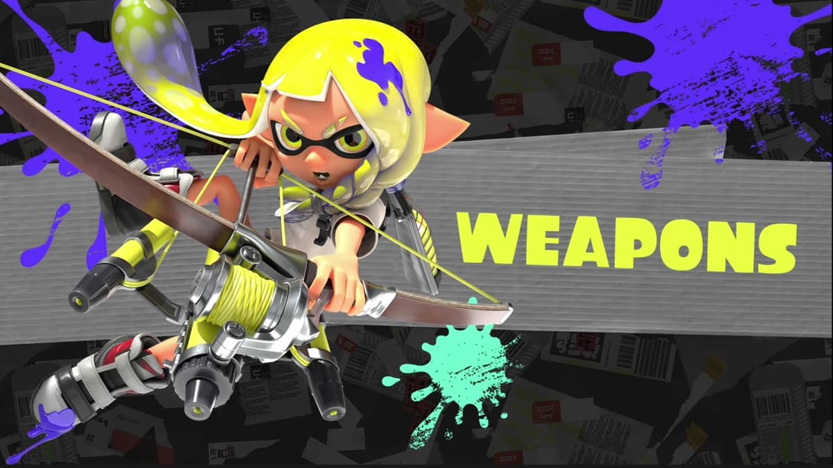 splatoon 3 weapons