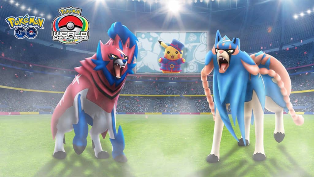 Pokemon Go world championship event with Zacian and zamazenta