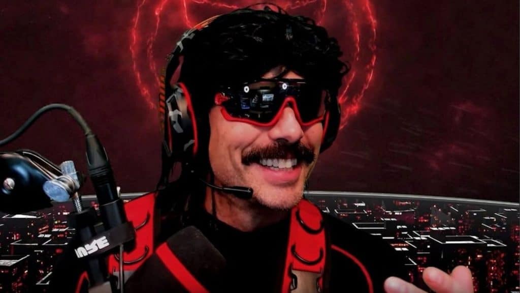 Dr Disrespect on stream