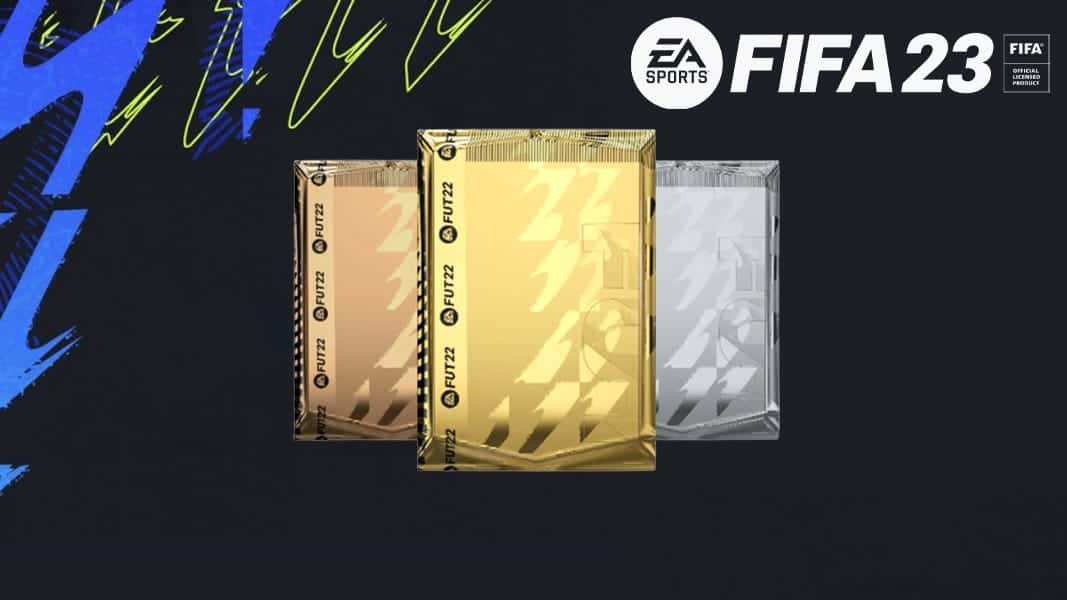 FIFA 23 Packs on FIFA logo