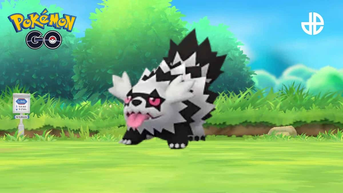 Galarian Zigzagoon on Pokemon Go