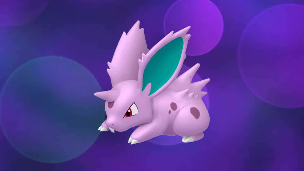 Nidoran appearing in the Pokemon Go Spotlight Hour