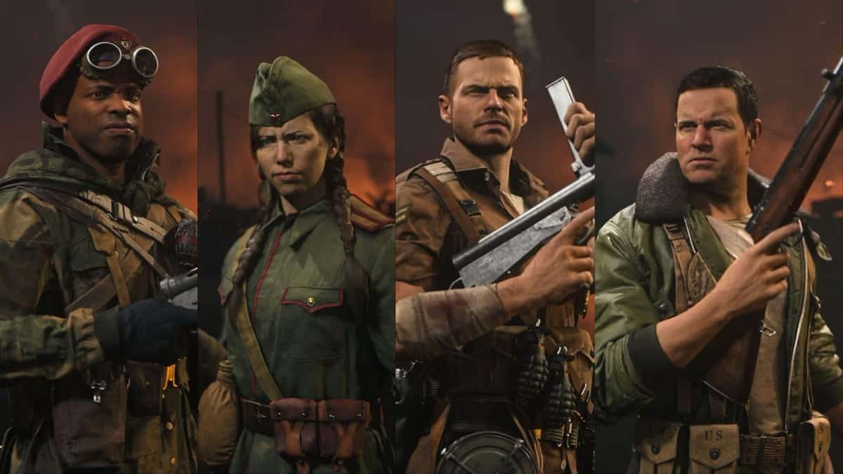 cod vanguard characters