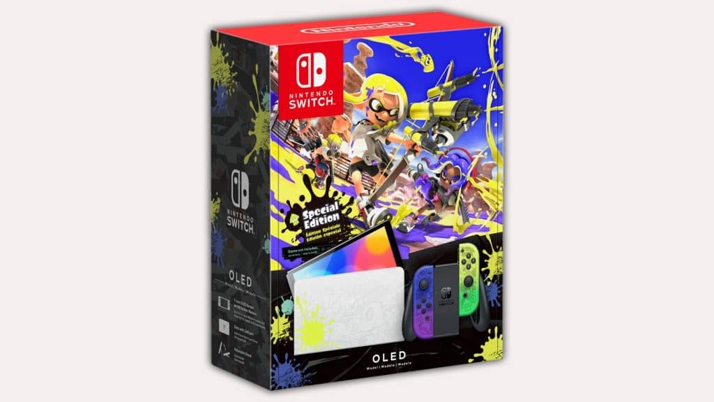 Switch OLED Splatoon 3