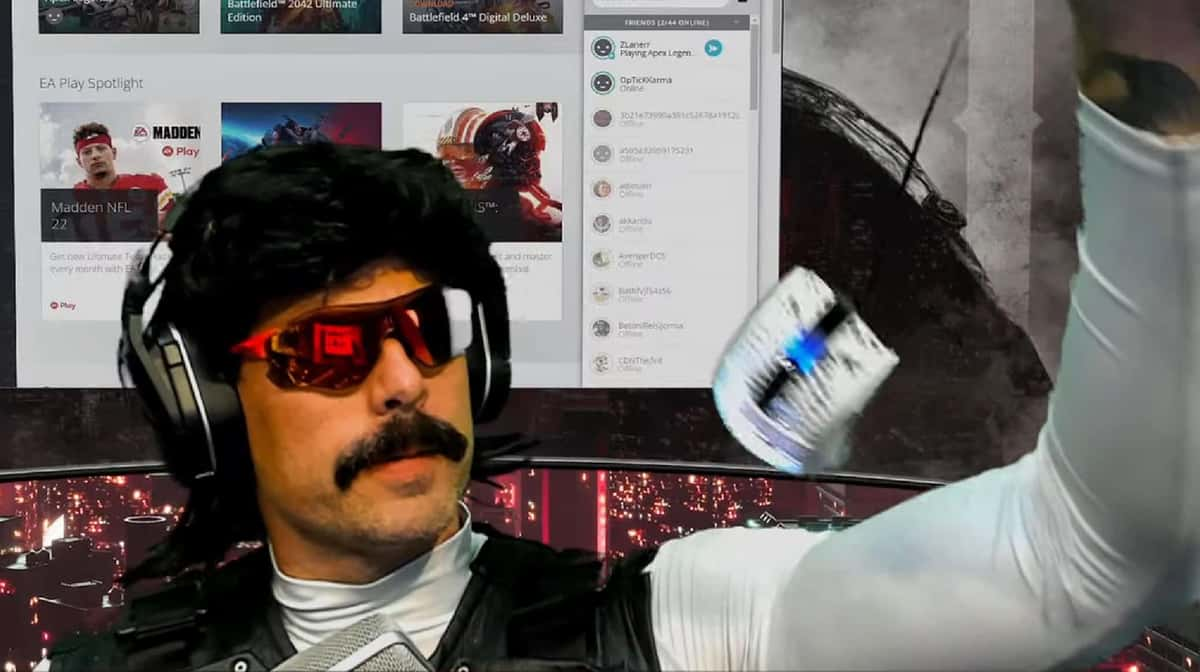 Dr Disrespect breaks mouse on stream