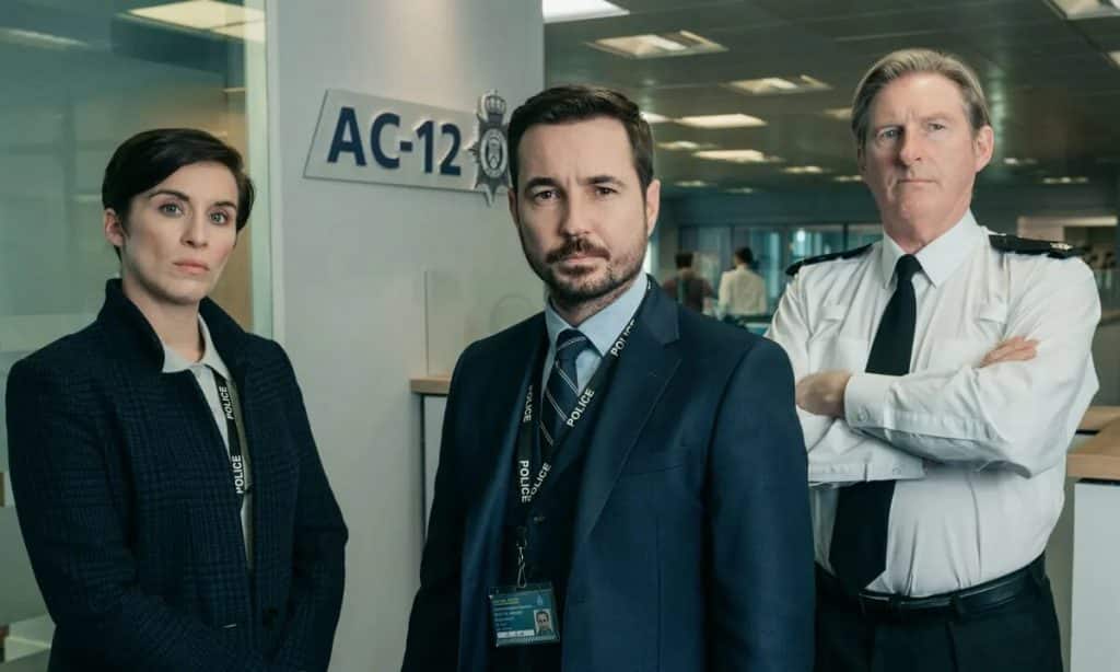 The cast of Line of Duty