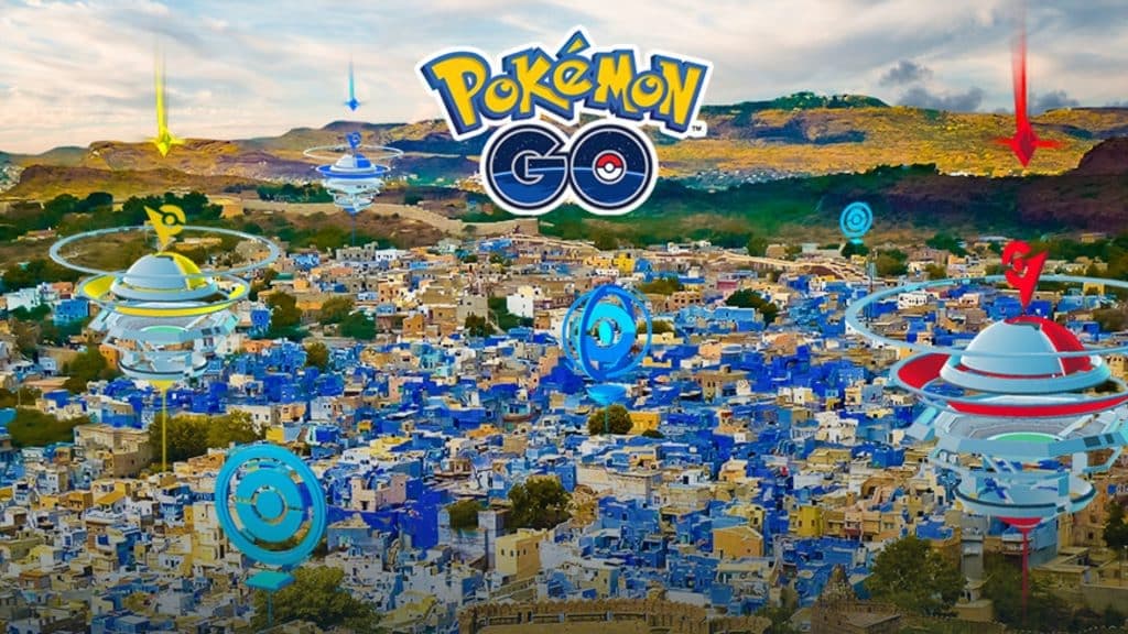 Pokemon go Gyms