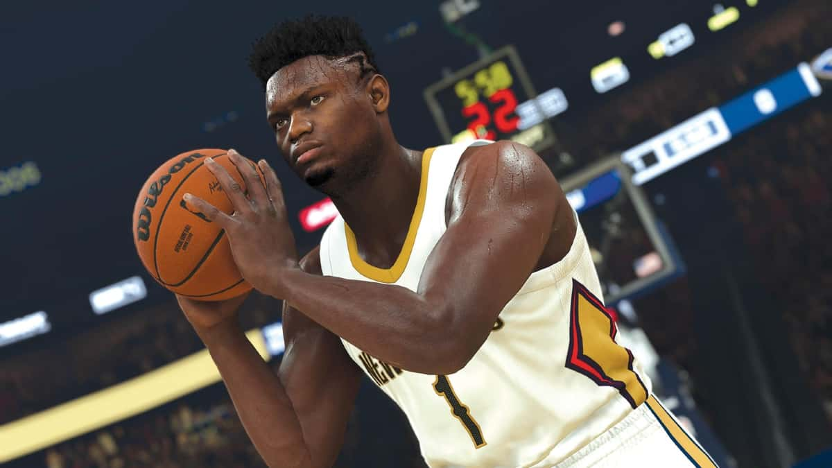 Zion Williamson in NBA 2K22