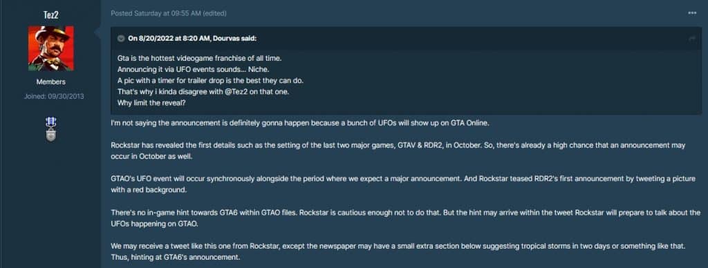 GTA 6 info from tez2