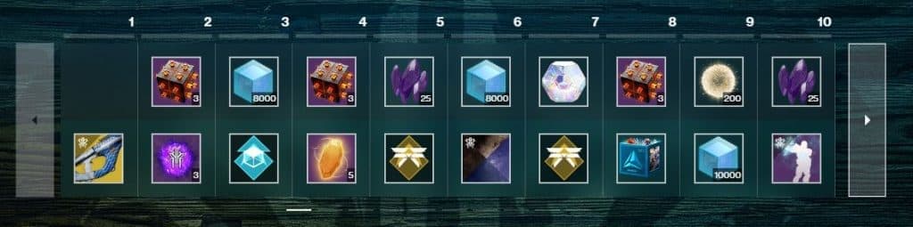 Destiny 2 Season of Plunder rewards 1