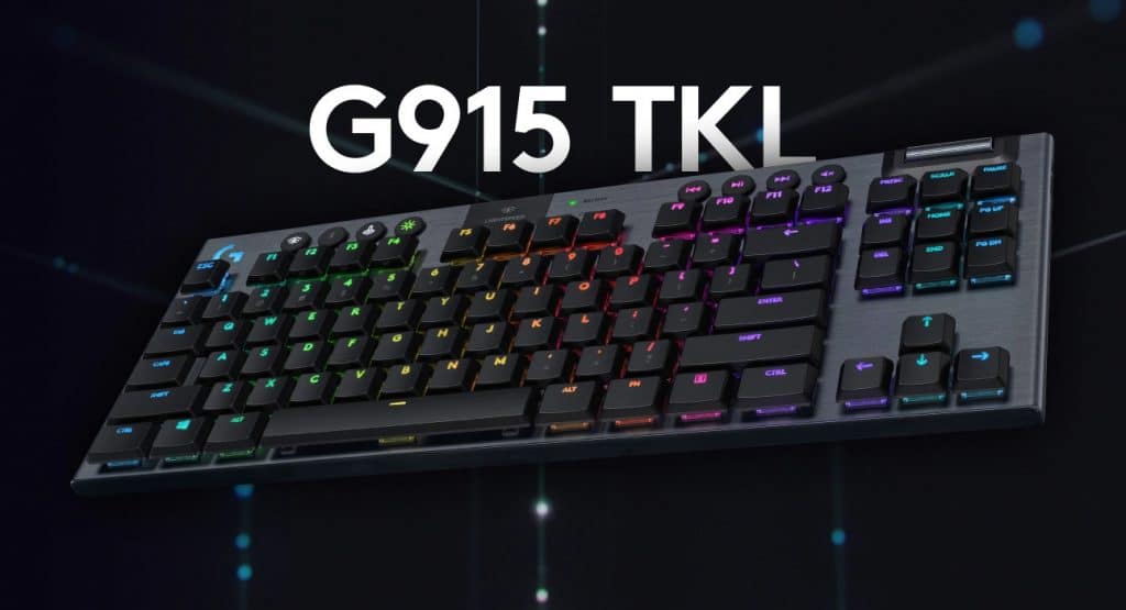 Logitech G915 TKL Promotional Image