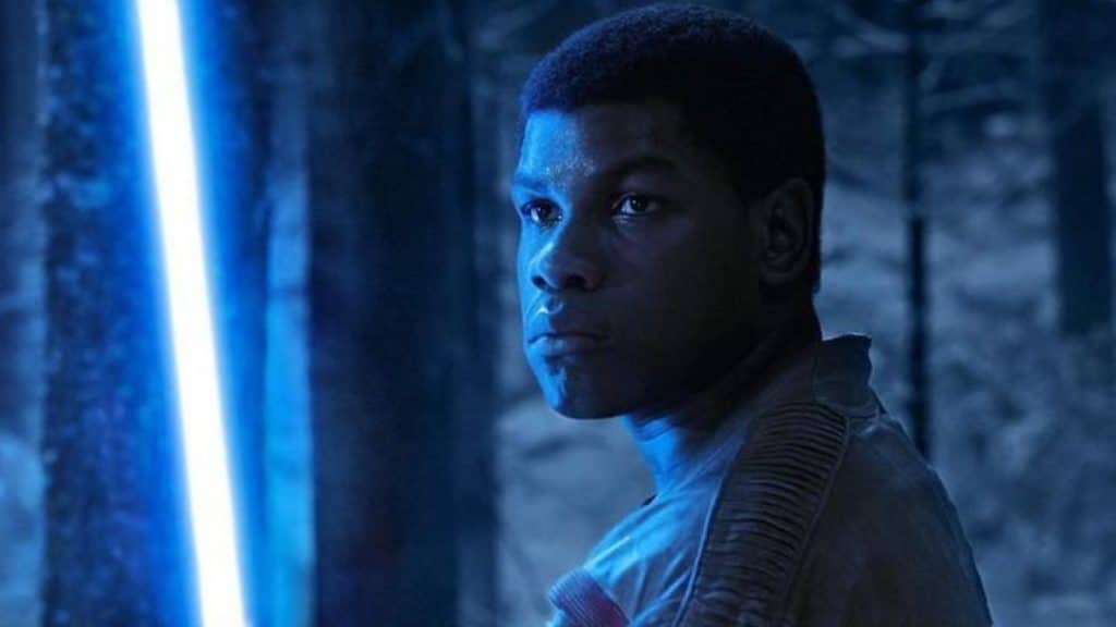 John Boyega in Star Wars: The Force Awakens