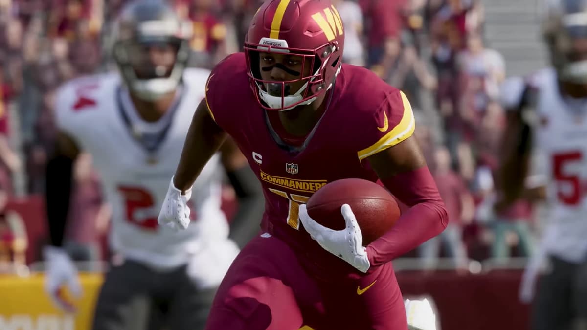 madden 23 maroon commanders