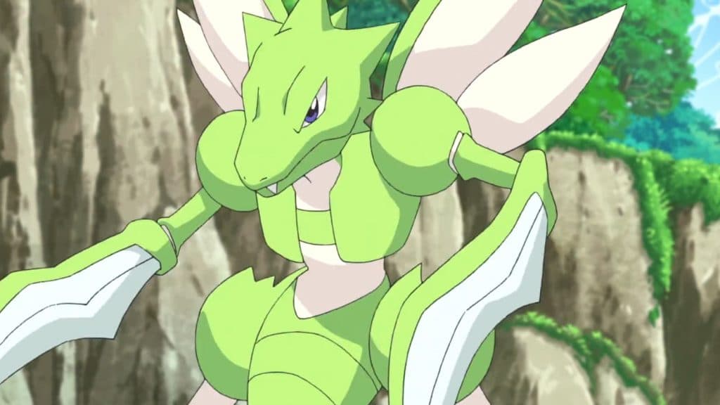 Pokemon Unite Scyther