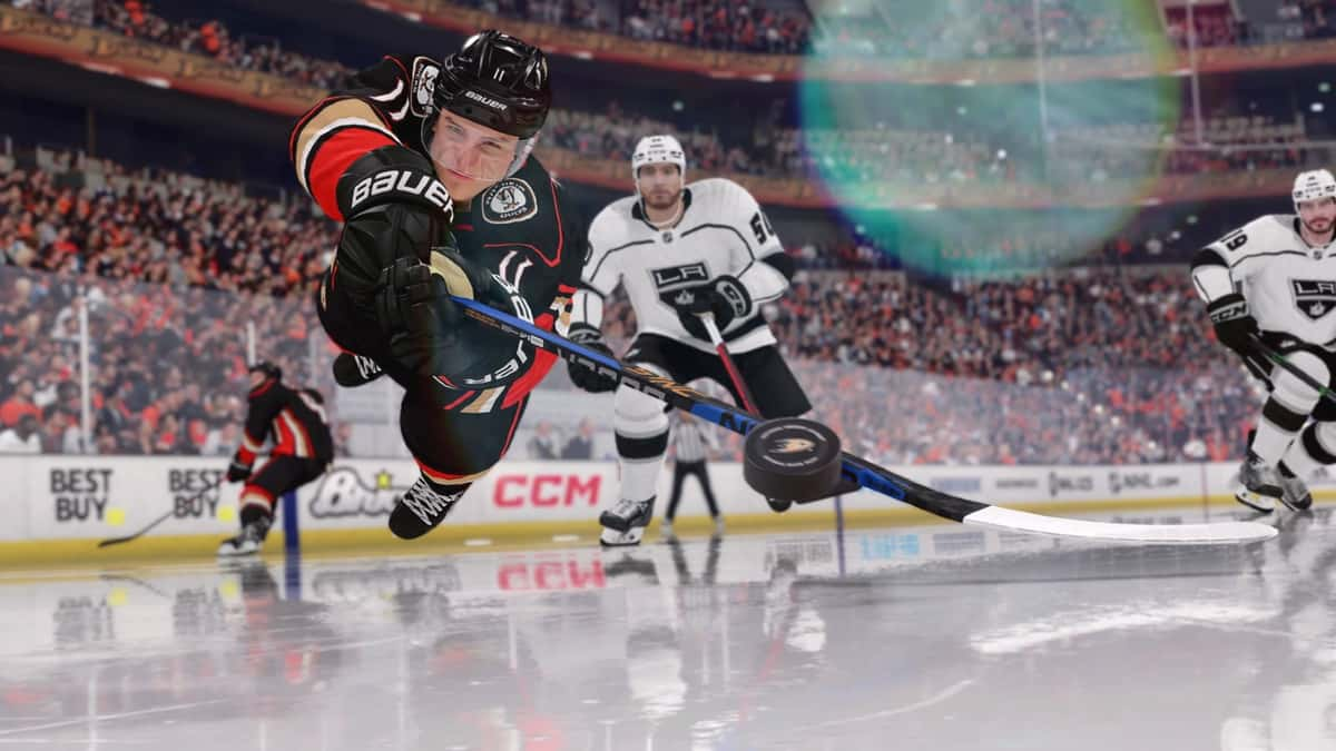 NHL 23 shot