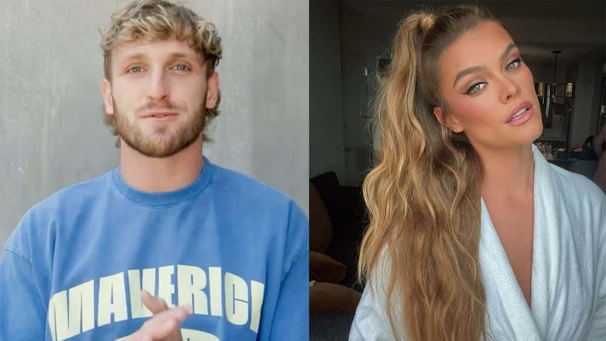 Logan Paul Nina Agdal header