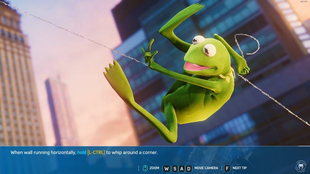 kermit the frog spider-man mod