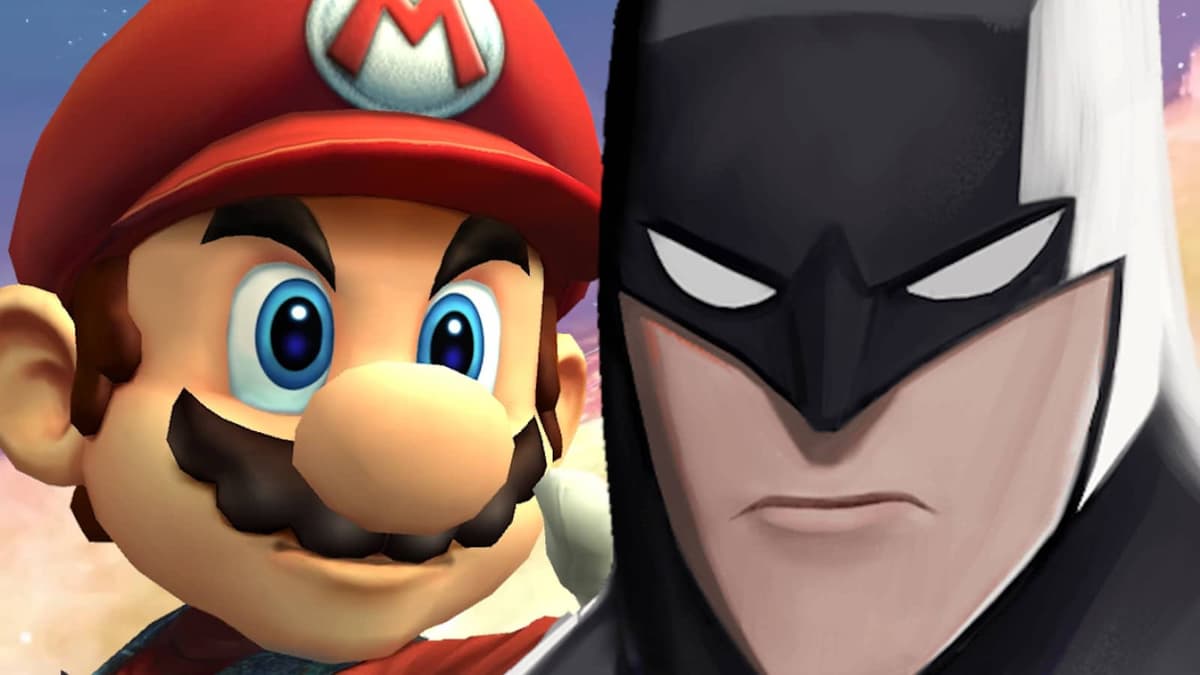 mario vs batman in multiversus smash