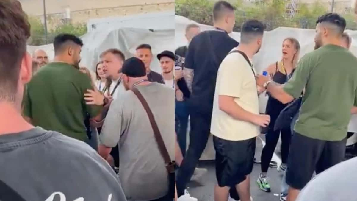 Twitch streamers fighting at Gamescom