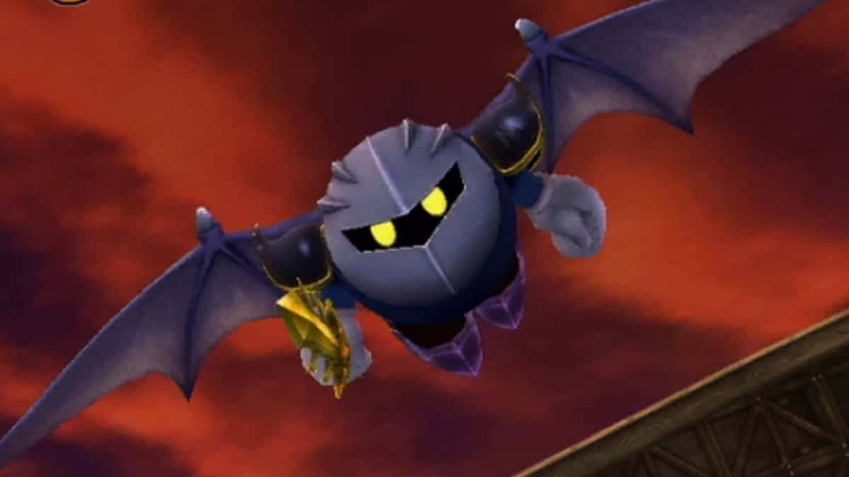 Meta Knight in Smash Brawl