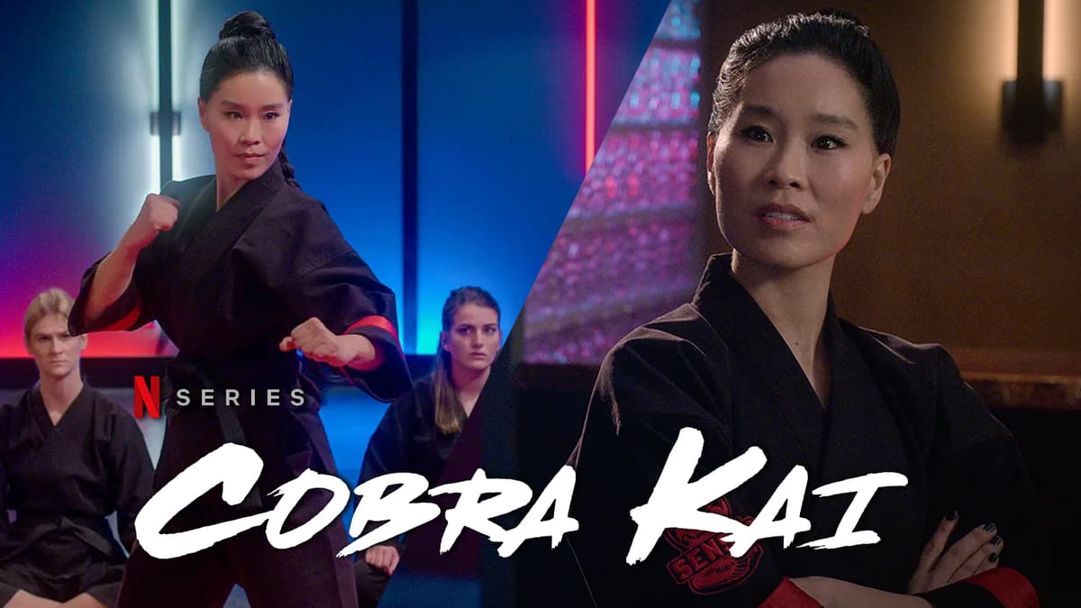 an image of alicia hannah-kim in cobra kai