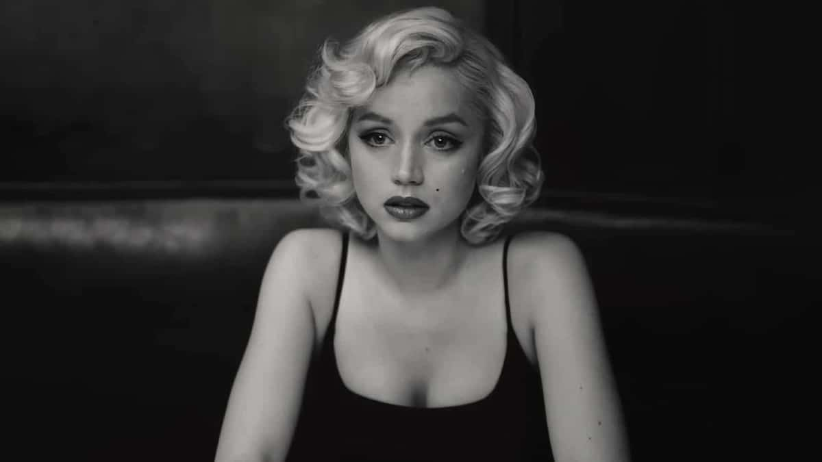 Ana de Armas as Marilyn Monroe in Blonde