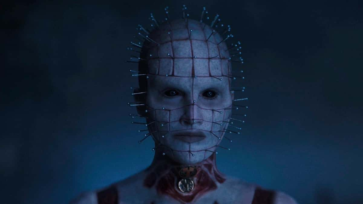 Jamie Clayton as Pinhead in Hellraiser 2022 reboot