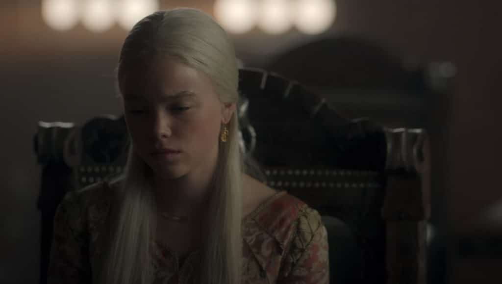 Rhaenyra in House of the Dragon Episode 3