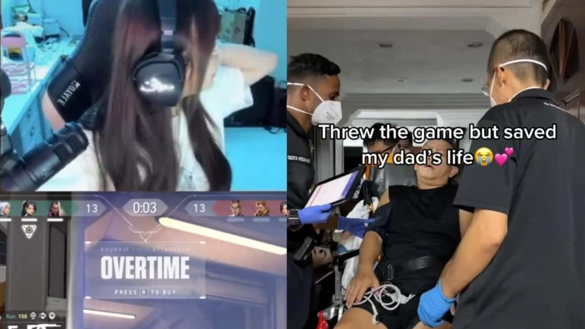 Valorant twitch streamer saved father