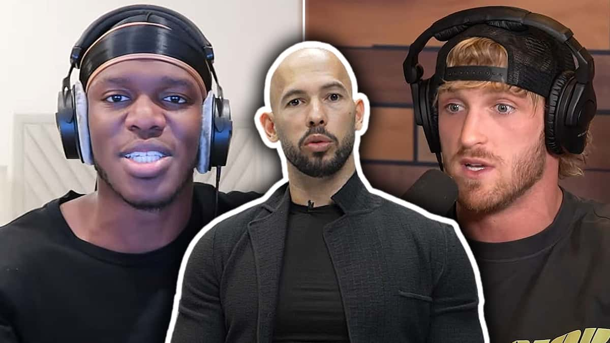 KSI dismisses logan paul's concerns about andrew tate fight