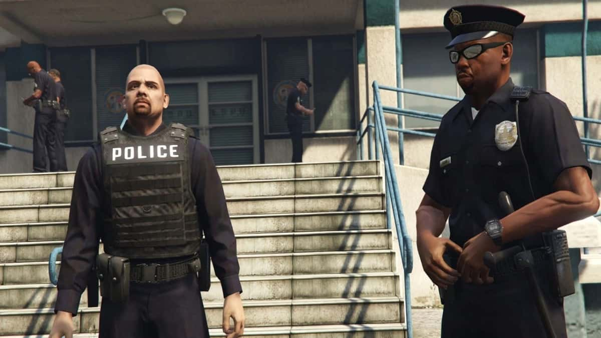 gta online cops glitch