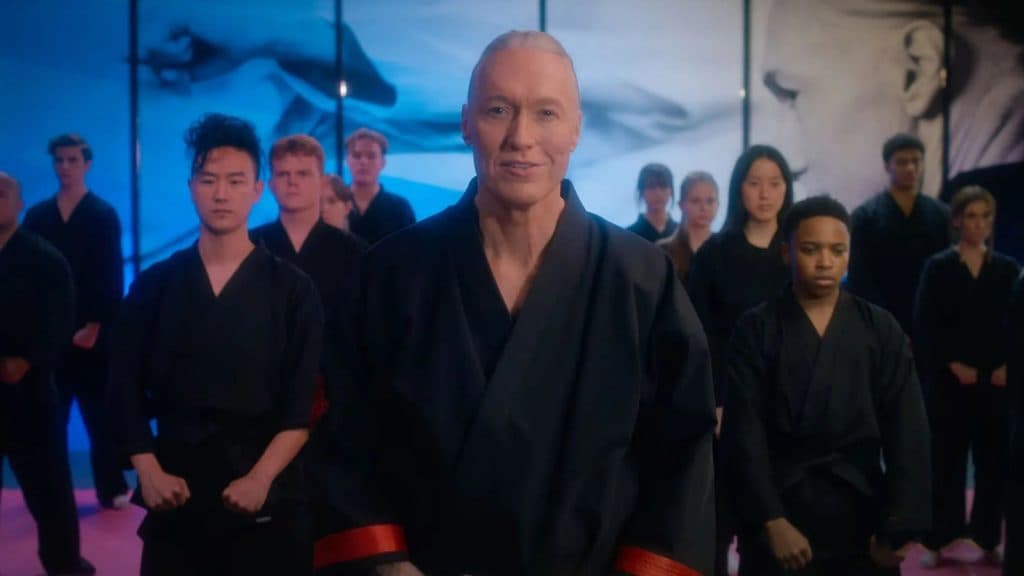 an image of terry silver in cobra kai season 5