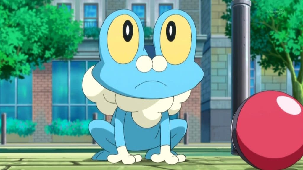 Ash Ketchum XYZ Pokemon Anime Froakie