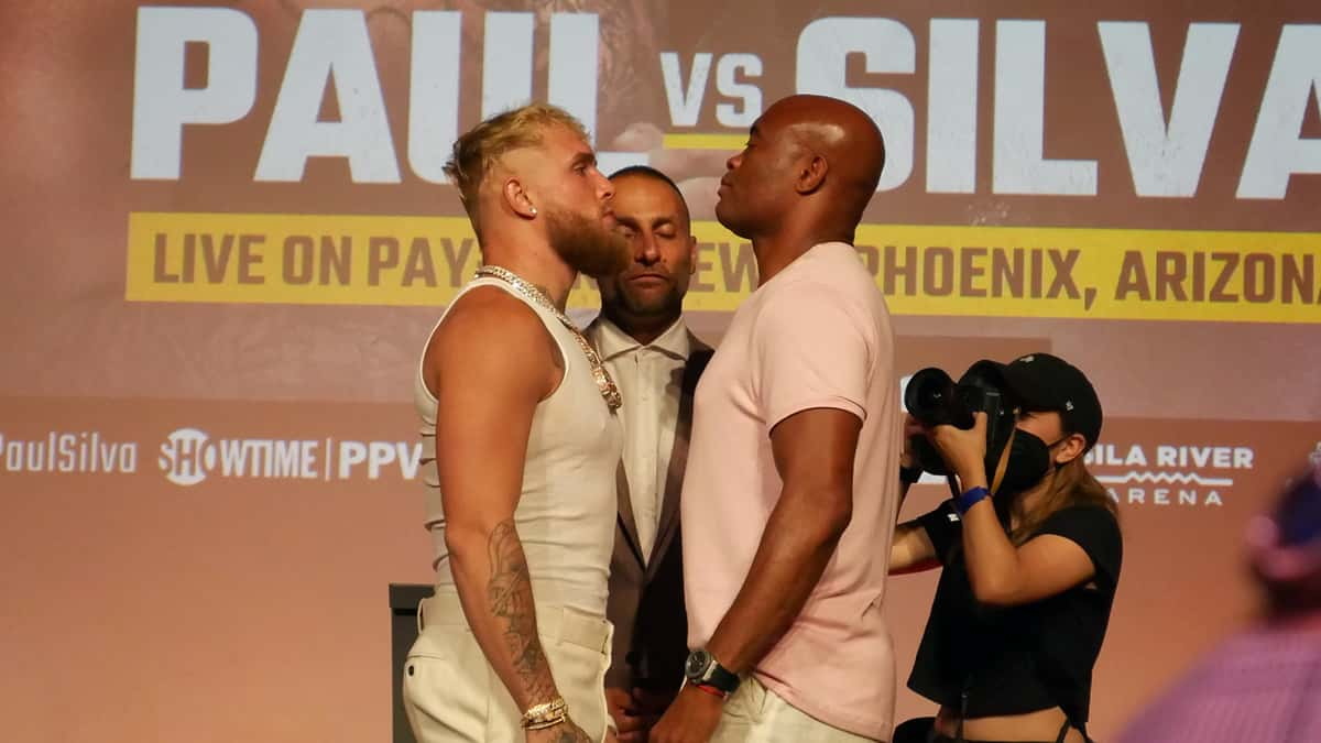 Jake Paul gives anderson silva fight prediction