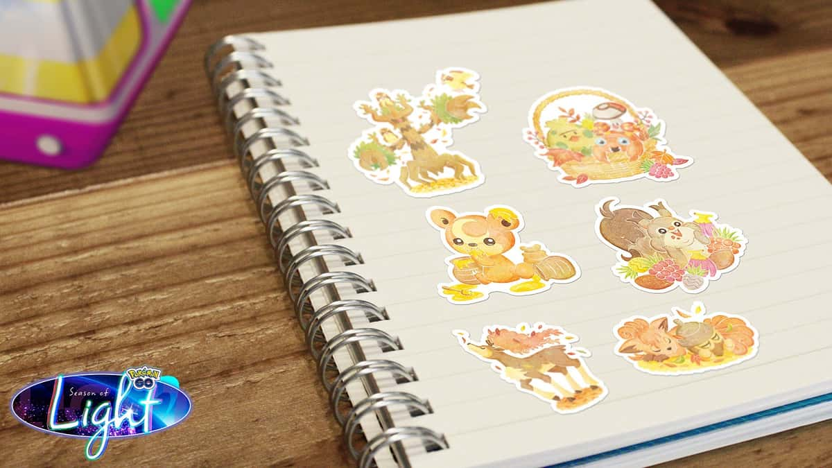 Pokemon Go Season of Light Paywall Stickers