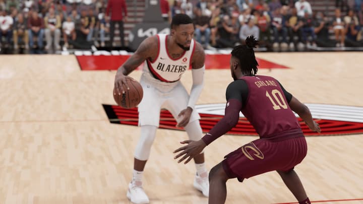 nba 2k23 player dribbling