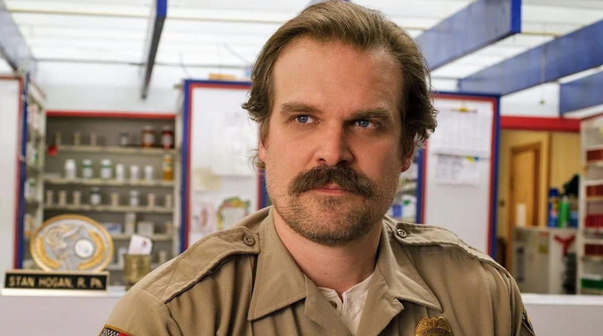 David Harbour in Stranger Things