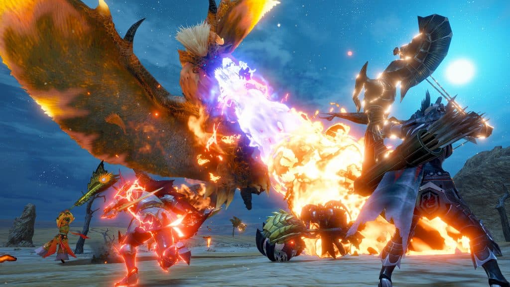 Risen Teostra fight MH Rise Sunbreak