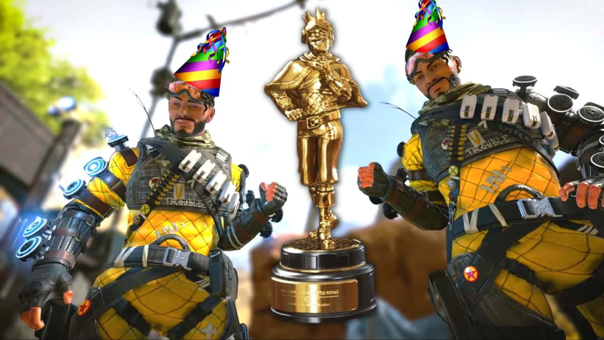 apex legends mirage heirloom birthday header